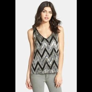 Ella Moss Sequined Tank